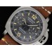 PAM212I Luminer Flyback 1950 on Custom Brown Leather Strap