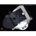 PAM244 N Lite GMT Black Dial on Black Rubber Strap A7750