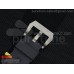 PAM571 Titanium Lite Black Dial on Black Rubber Strap A23J