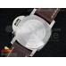 PAM569 Q Titanium V6F 1:1 Best Edition on Brown Thick Leather Strap P9000